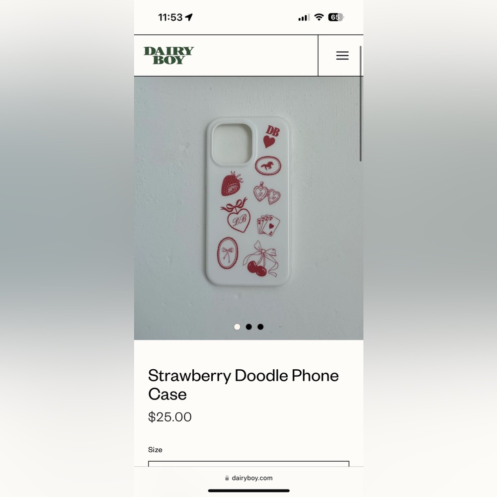 dairy boy phone case